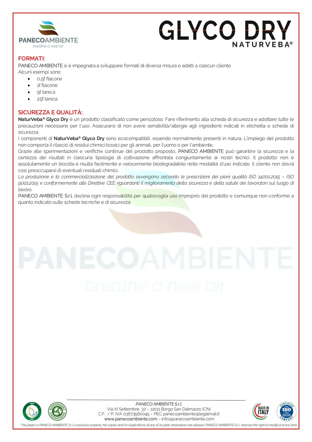 NaturVeba Glyco Dry corroborante concentrato acidificante naturale