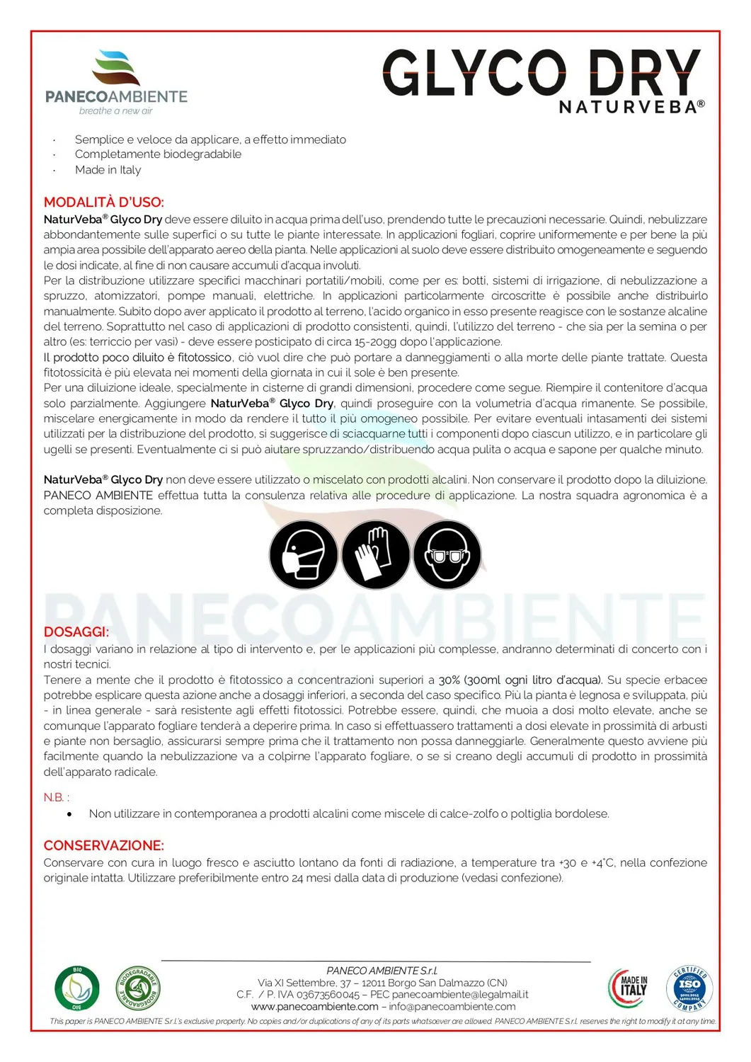 NaturVeba Glyco Dry corroborante concentrato acidificante naturale