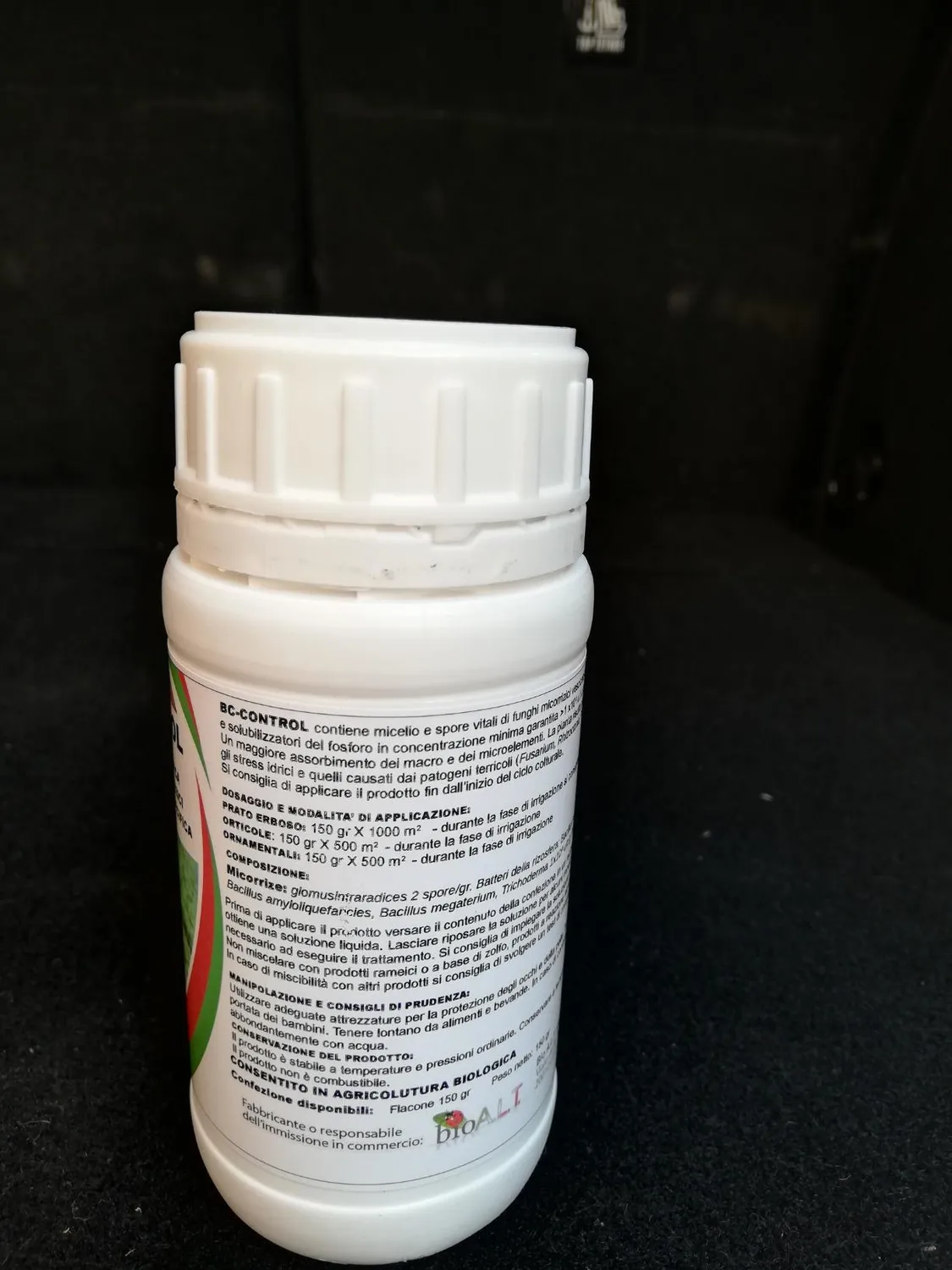 BIOALT BC Control biostimolante micorrize prato e orto 150 g