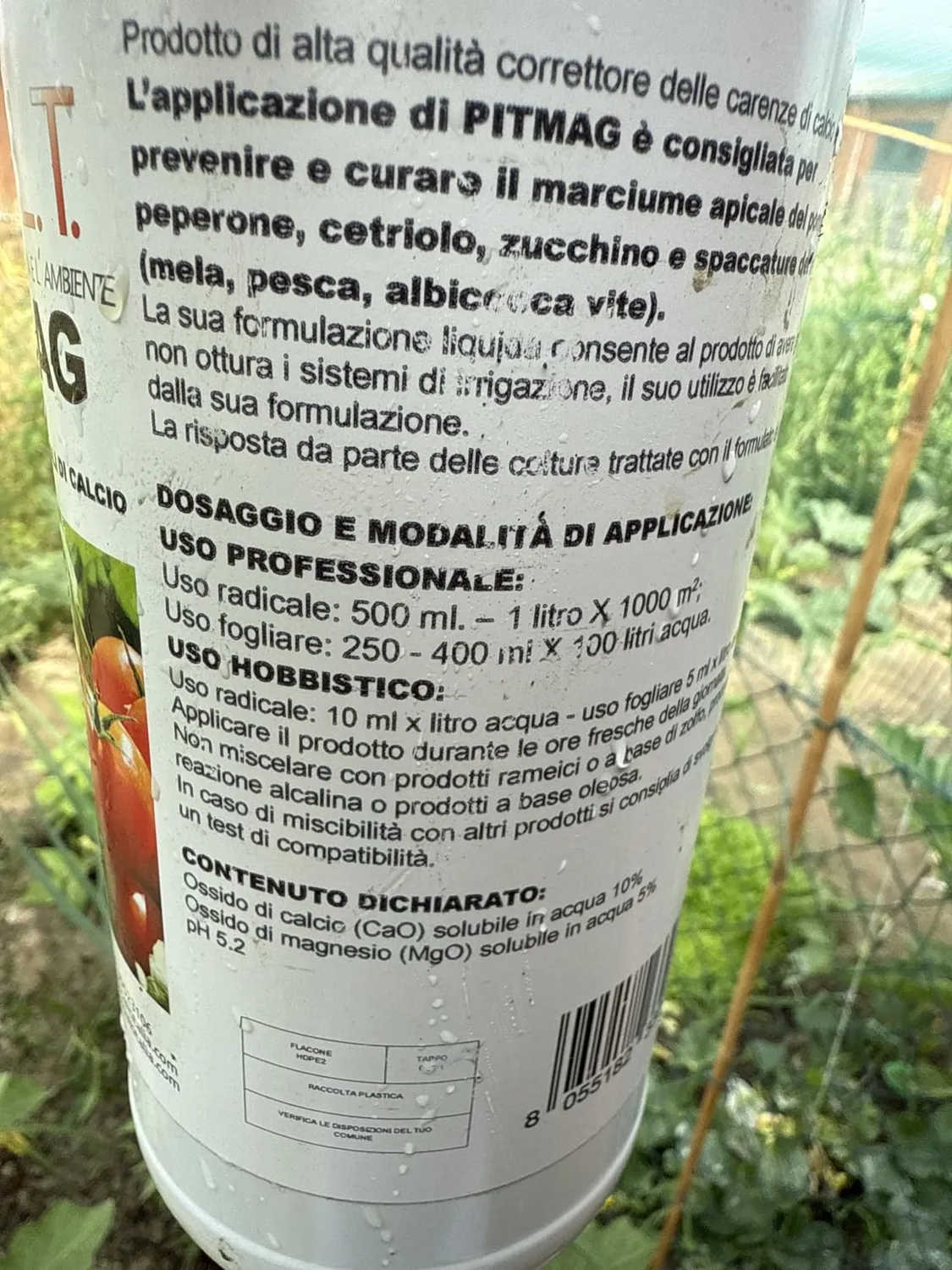 Bio A.L.T. PitMag concime pomodoro 1 litro calcio magnesio