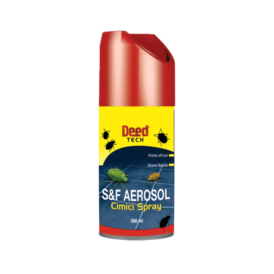 Fito Deed Tech Cimici S&F Spray Aerosol insetticida per cimici