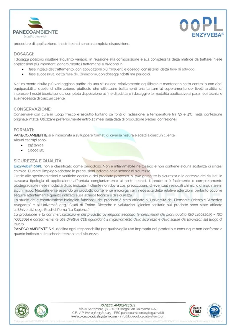ZoLogik EnzyVeba 00PL biorimediatore microplastiche