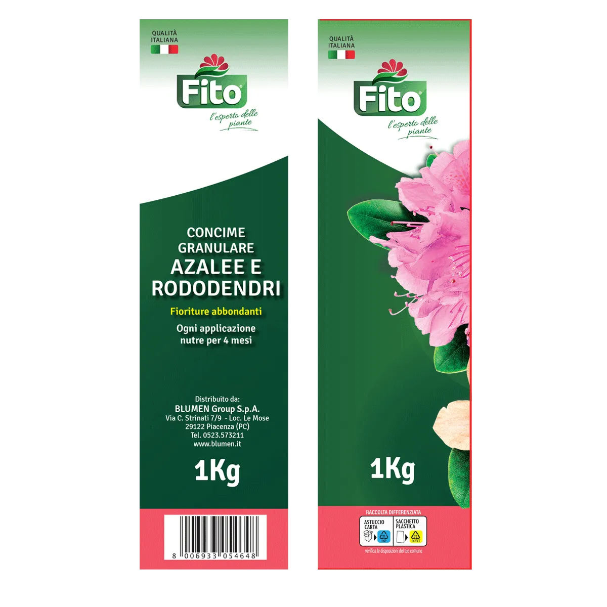 Fito Azalee Rododendri concime granulare NPK 12-7-15