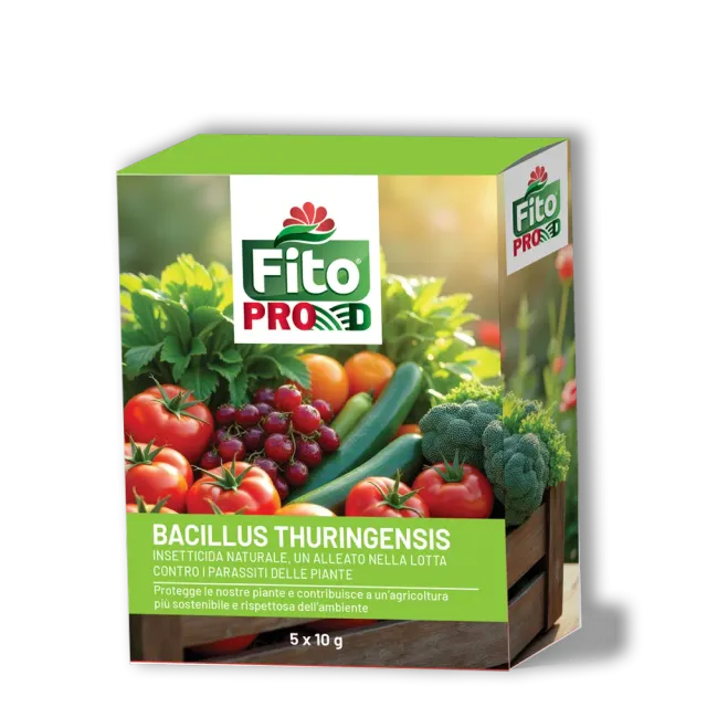 Fito Pro Bacillus Thuringiensis insetticida larve lepidotteri