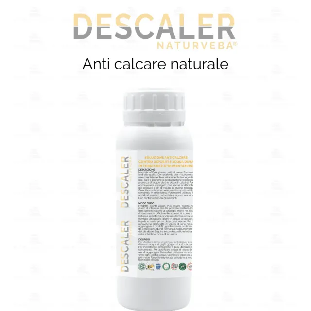 ZoLogik NaturVeba Descaler anticalcare concentrato 500 ml