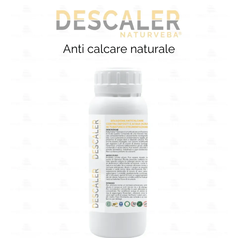 ZoLogik NaturVeba Descaler anticalcare concentrato 500 ml