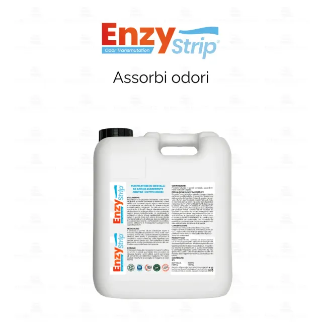 ZoLogik EnzyStrip assorbi odori 5L granuli