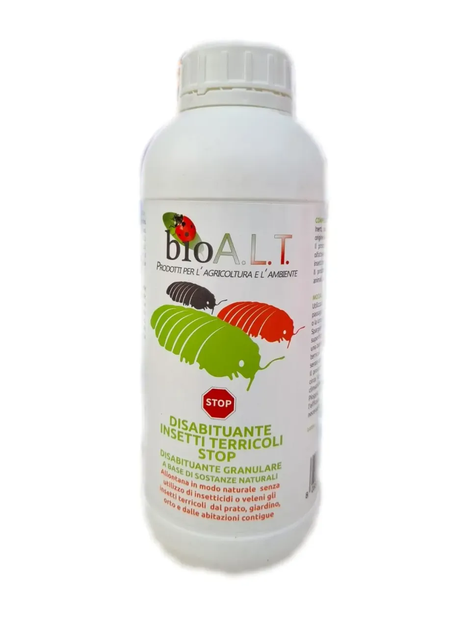 BioAlt Disabituante Granulare insetti terricoli 1 kg oli essenziali