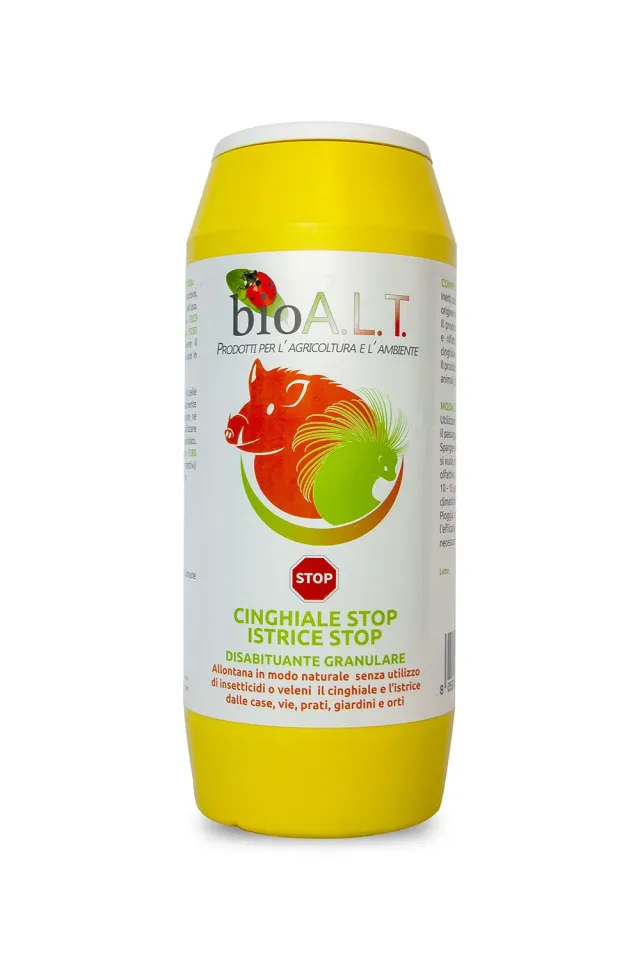 BIOALT Stop Cinghiali repellente granulare oli essenziali 1 kg