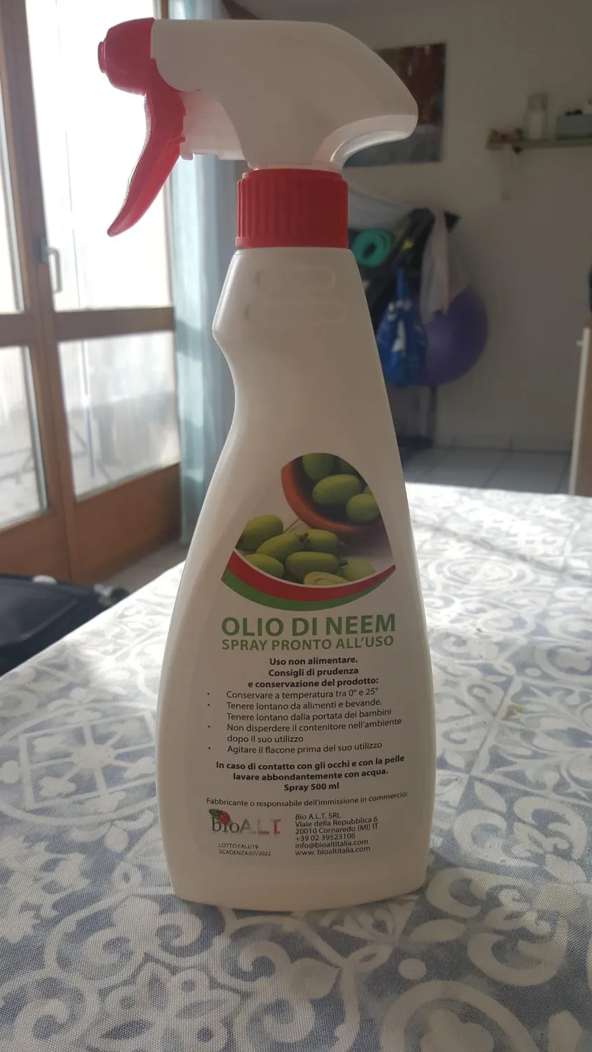 Bio A.L.T. Olio di Neem Piante Pronto Uso 500 ml Inodore