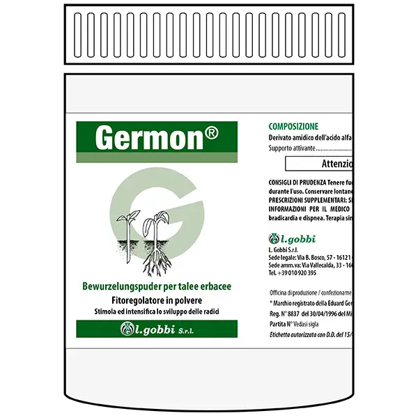 Lgobbi Germon Bew radicante talee erbacee NAA