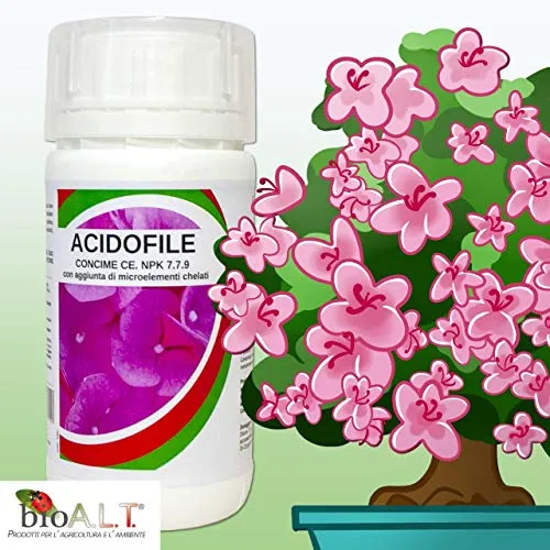 BIOALT Acidofile concime liquido 250 ml azalee e ortensie