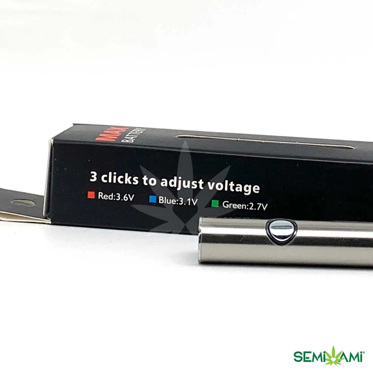 MaxBattery batteria 510 per cartucce vape ricaricabile
