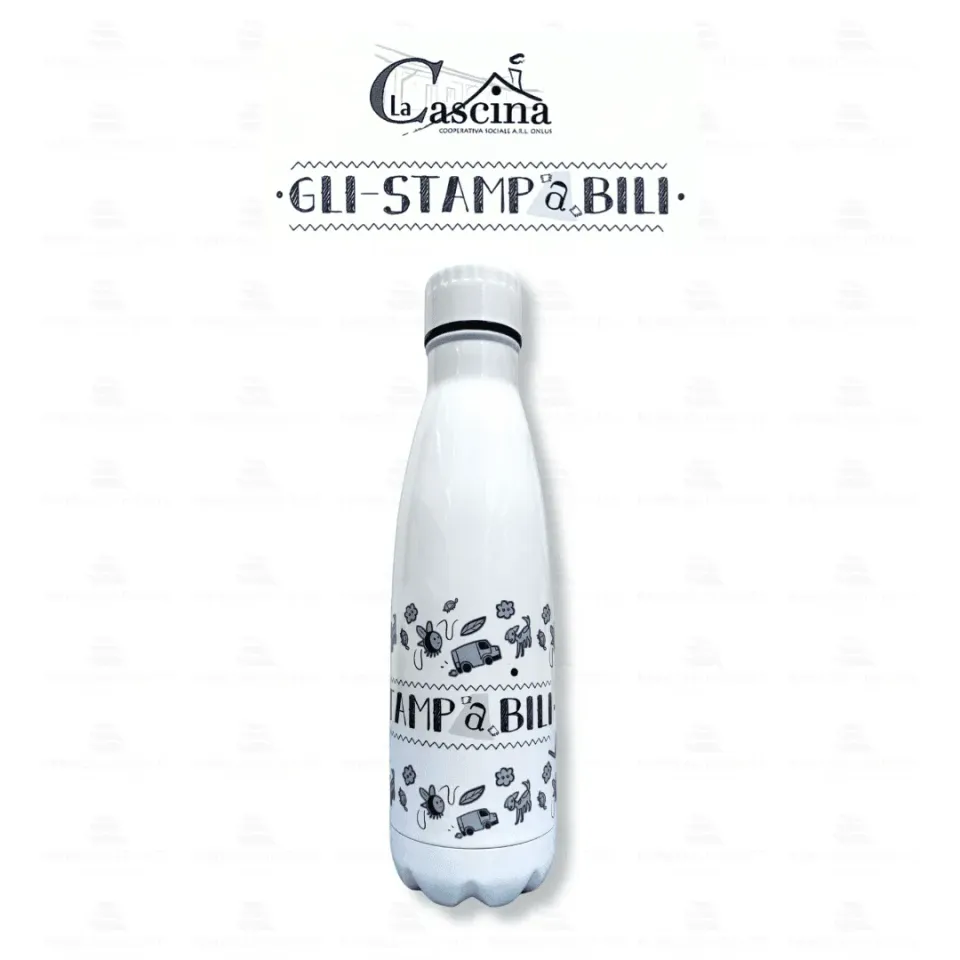 ZoLogik Gli Stampabili borraccia ceramica 700ml personalizzata