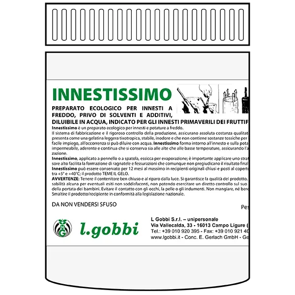Gobbi Innestissimo mastice marrone per innesti 1 kg