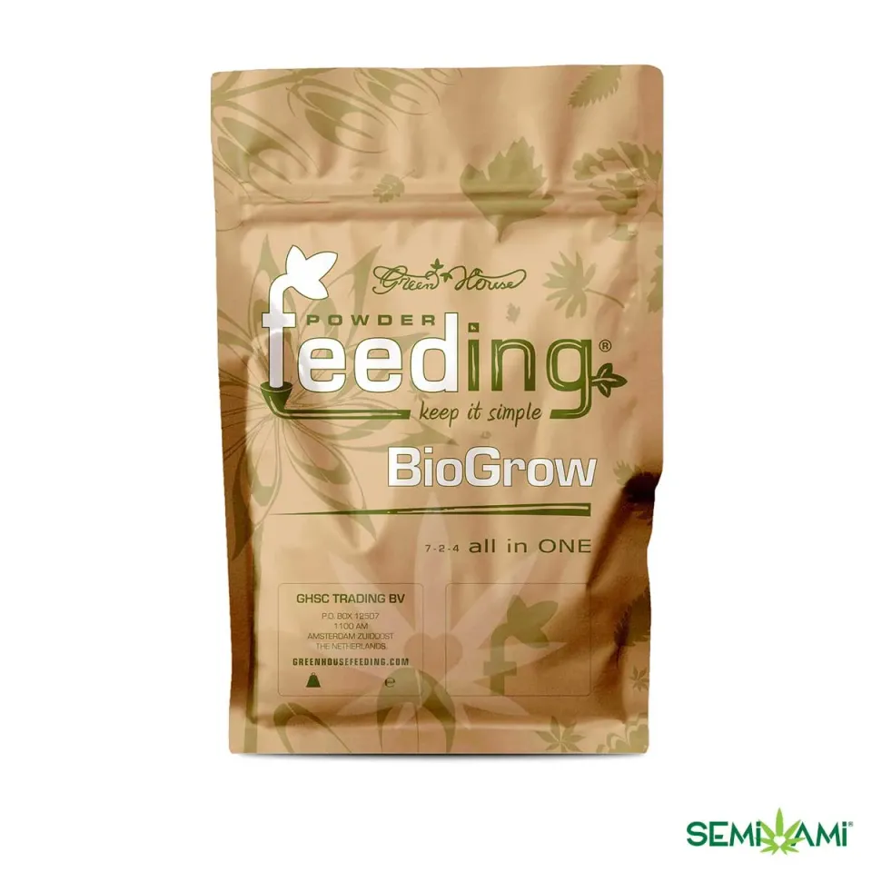 Green House Bio Feeding BioGrow fertilizzante naturale crescita