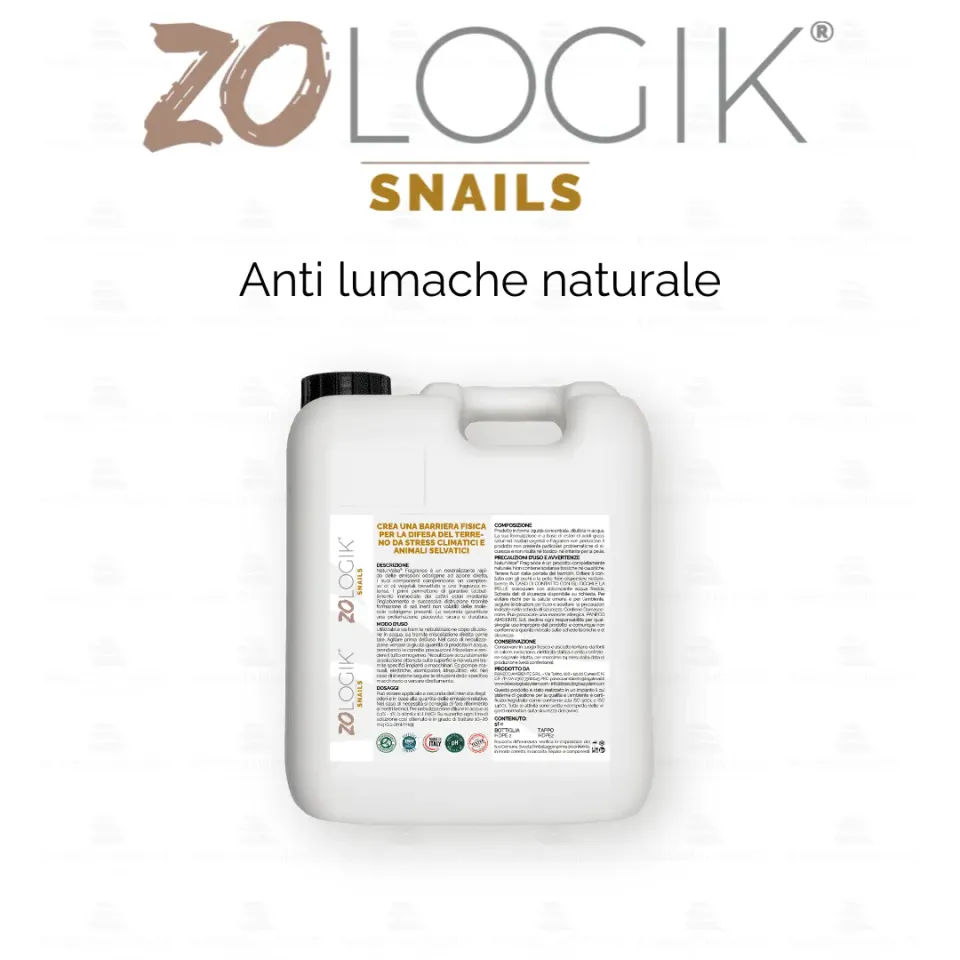 ZoLogik Snails barriera anti lumache 5kg naturale