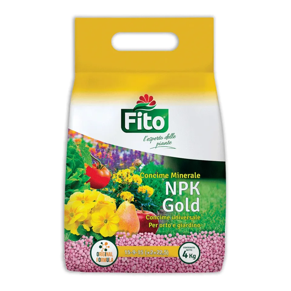 Fito NPK Gold 15-9-15 concime minerale lento rilascio