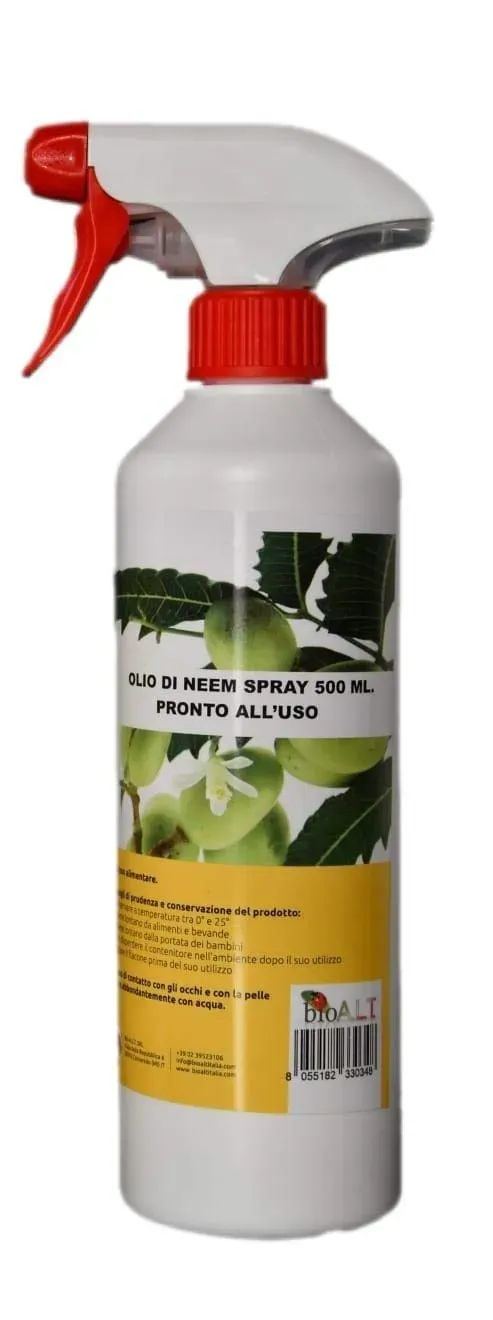 Bio A.L.T. Olio di Neem Piante Pronto Uso 500 ml Inodore