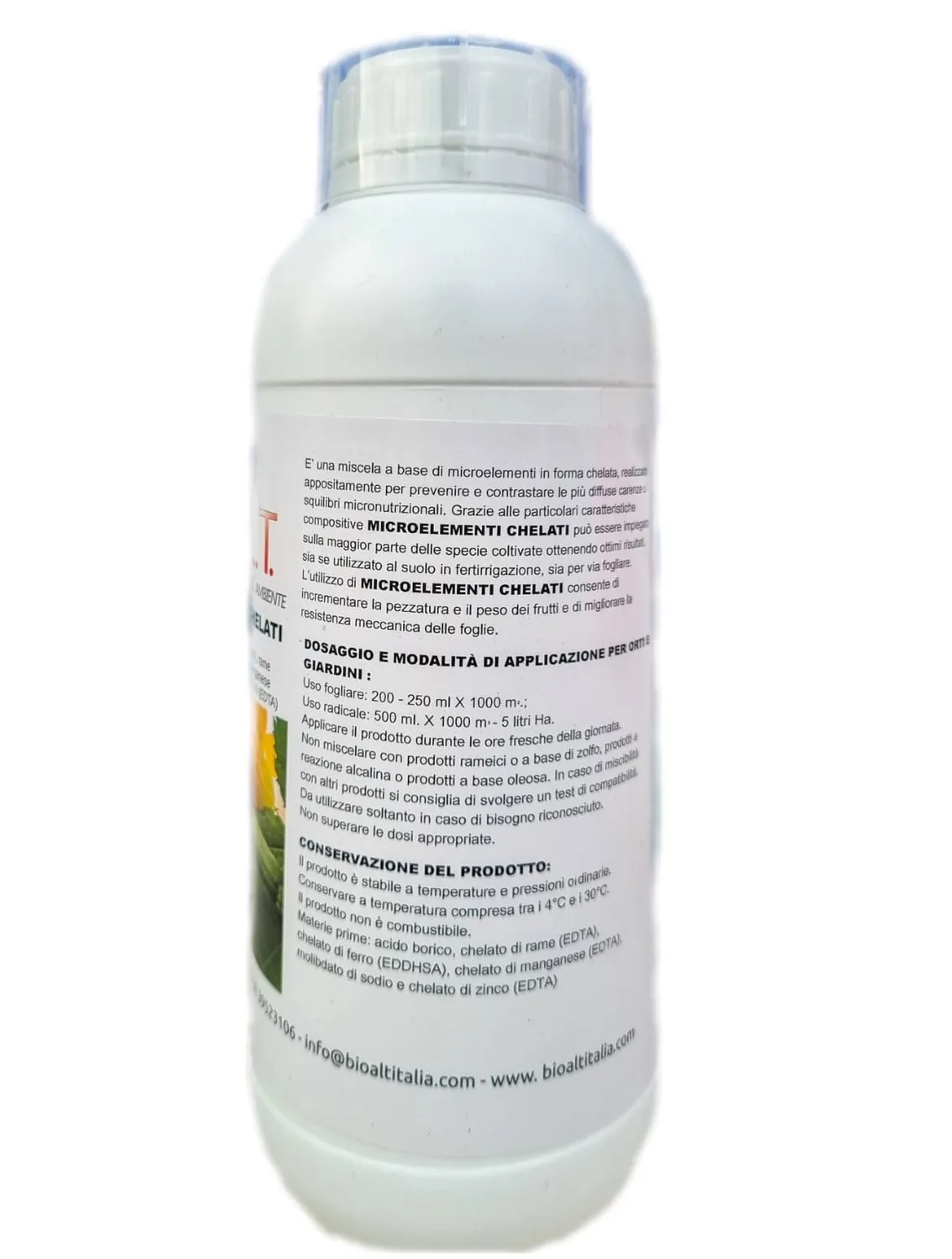 Bioalt Microelementi Chelati Concime 1 L ferro