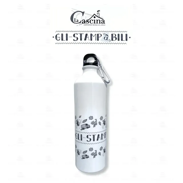 ZoLogik Gli Stampabili borraccia ceramica 750ml personalizzata