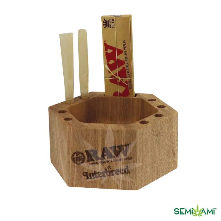RAW Wooden Ashtray posacenere legno Interbreed