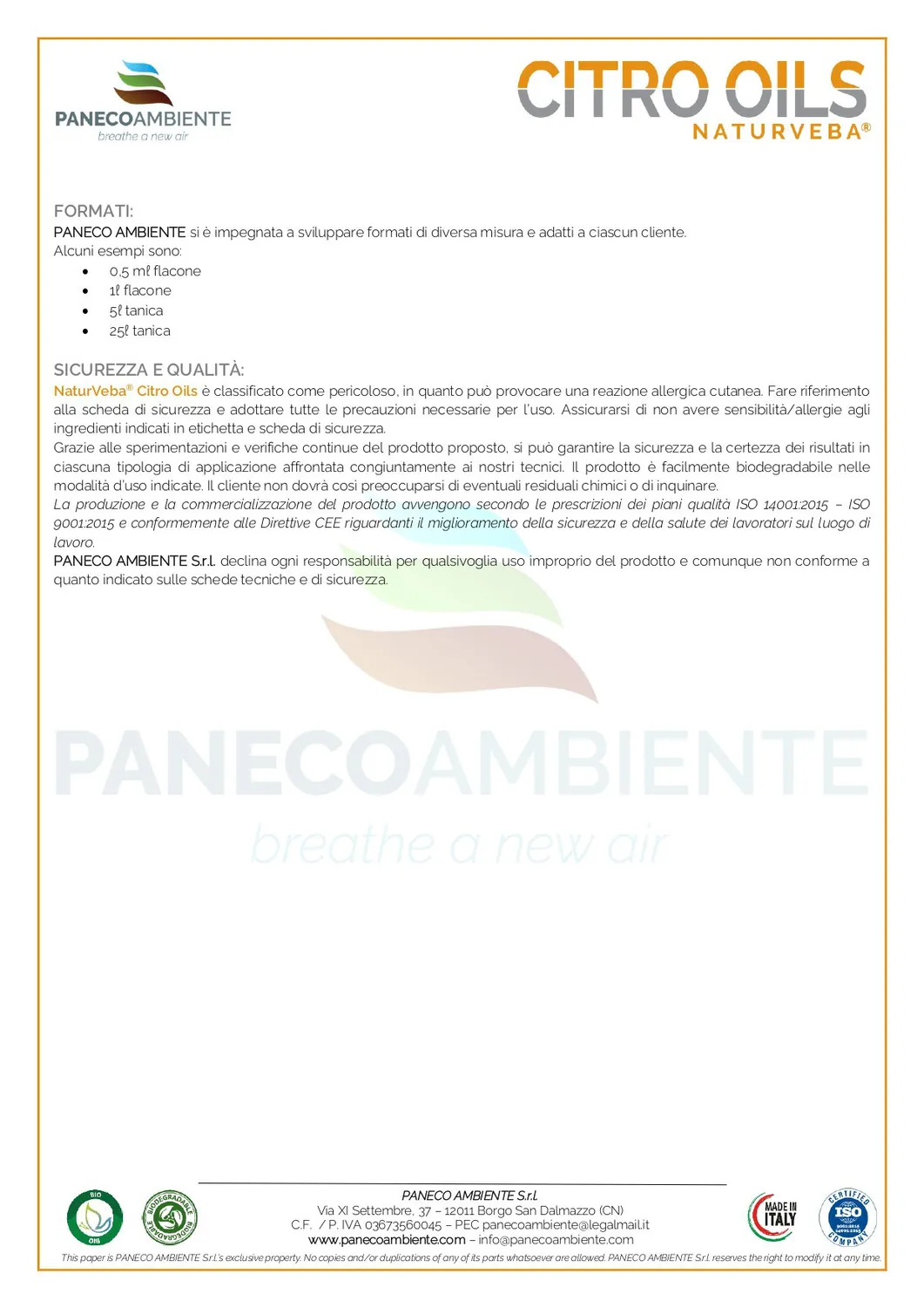 ZoLogik NaturVeba Citro Oils corroborante naturale