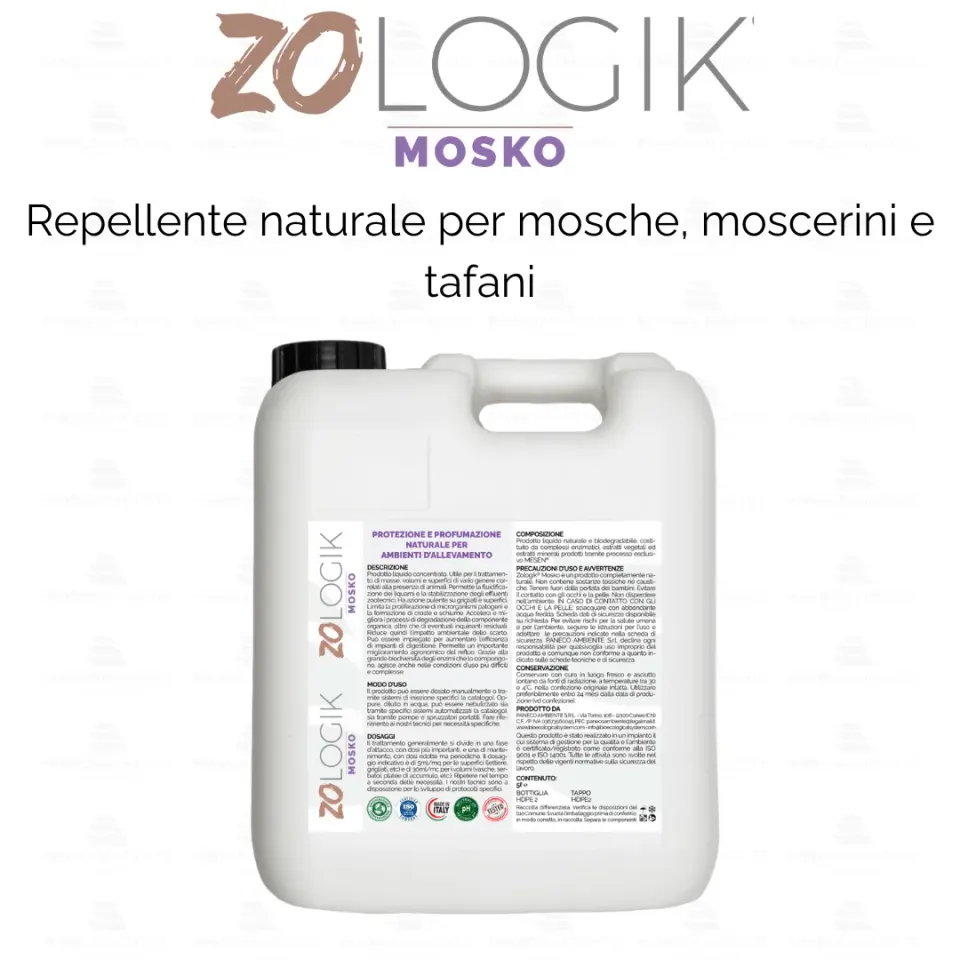 ZoLogik Mosko concentrato antimosche 5L naturale