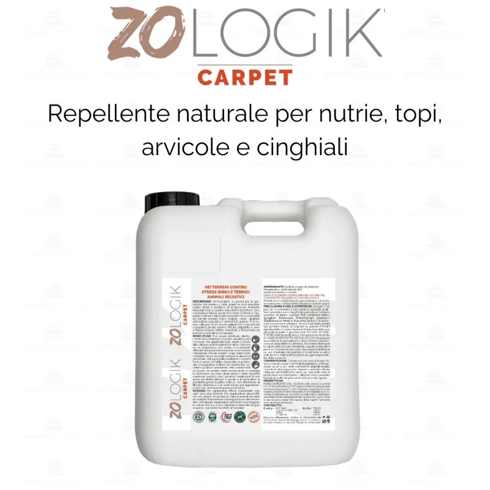 ZoLogik Carpet ammendante 5 kg zeolite chabasite
