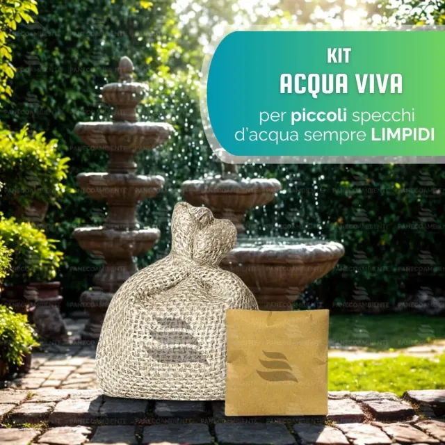 ZoLogik Kit Acqua Viva XS antialghe acquari 20g