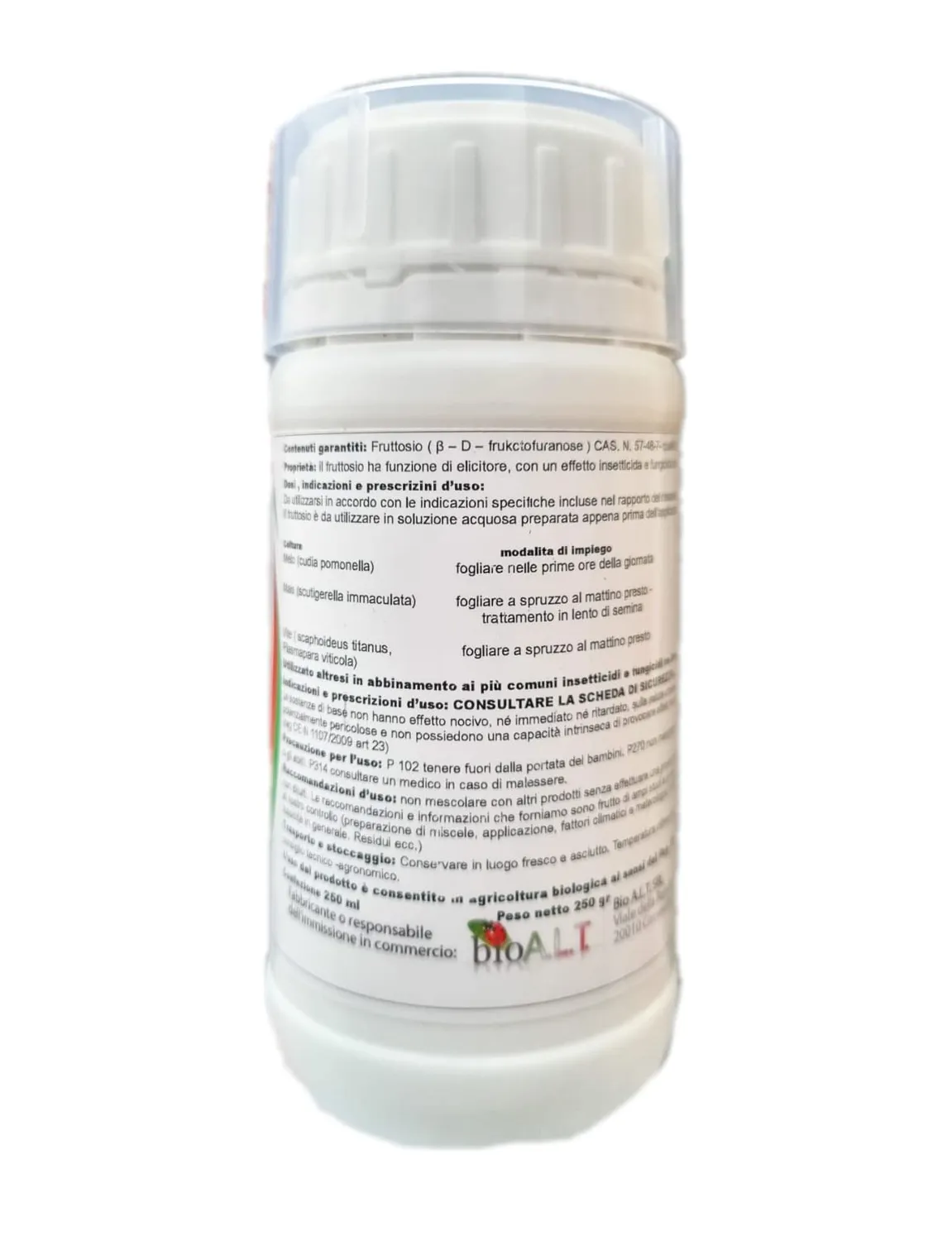 BioAlt Fixar adesivante bagnante naturale 250 ml al fruttosio