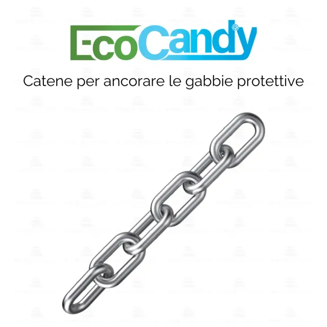 ZoLogik Catene Ferro Zincato Accessorio Sostegno Resistente