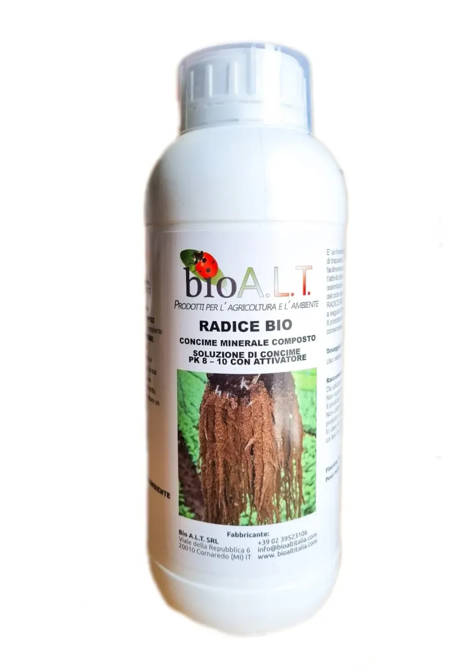 Bioalt Radice Bio concime radicale 1 litro naturale