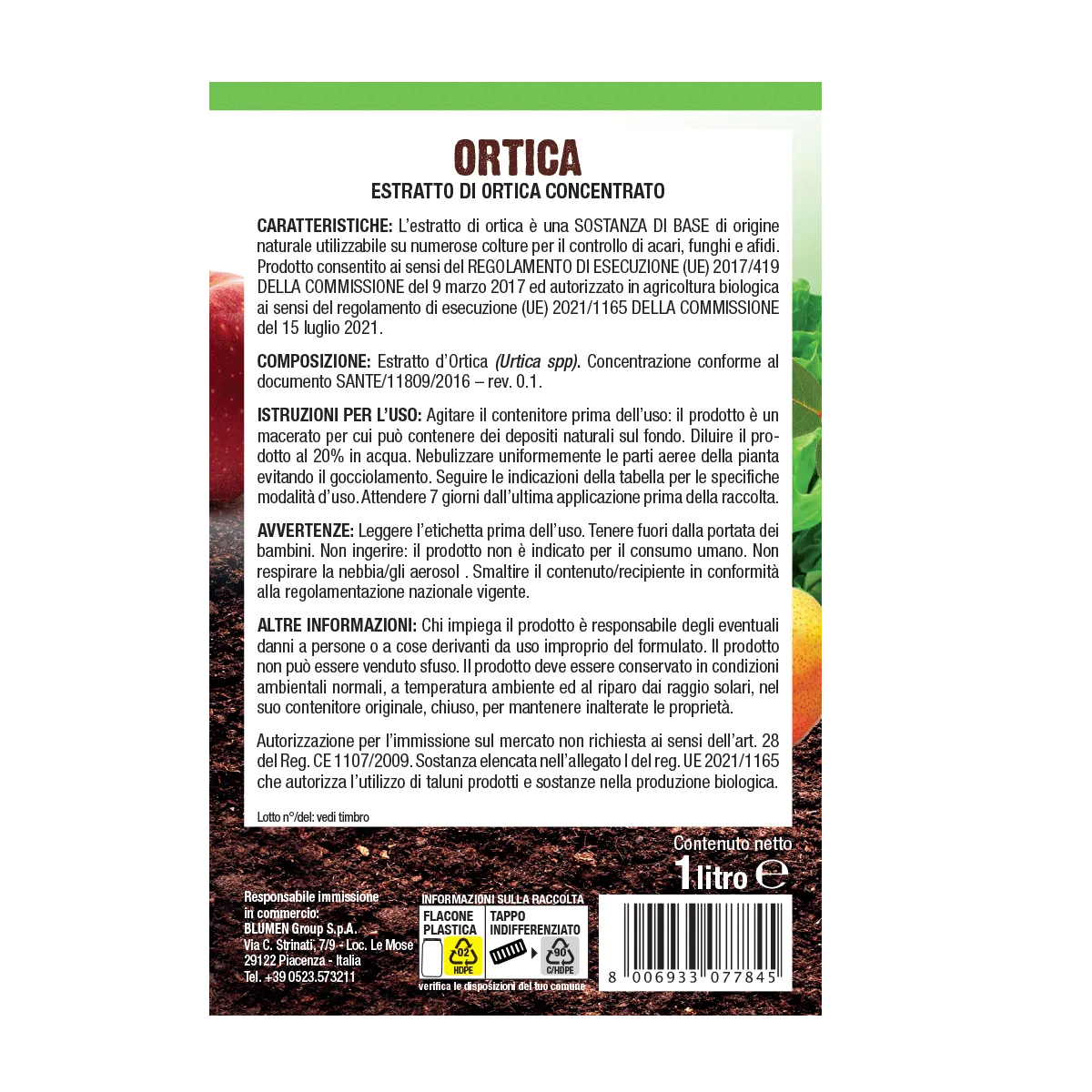 Fito Ortica estratto acquoso fermentato bio