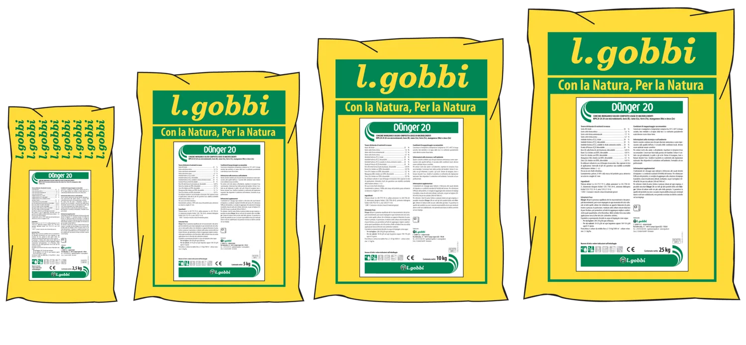 Lgobbi Dünger 20 concime idrosolubile NPK
