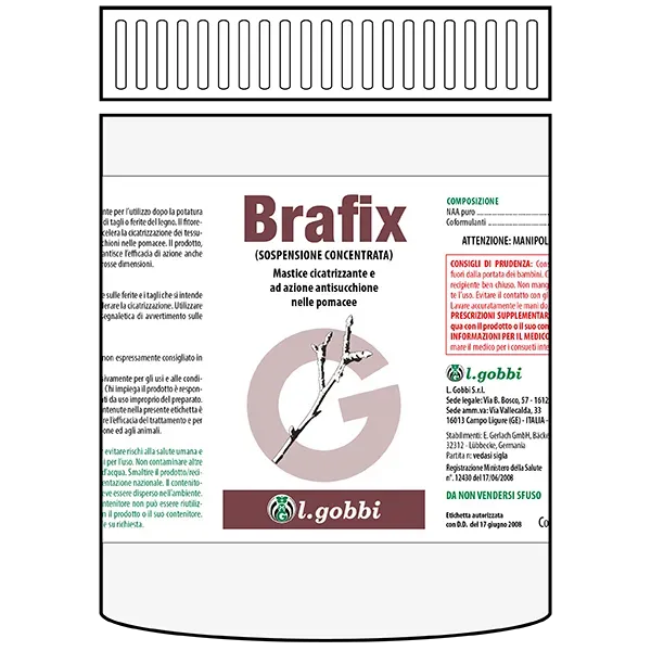 Lgobbi Brafix mastice cicatrizzante NAA 2% potatura