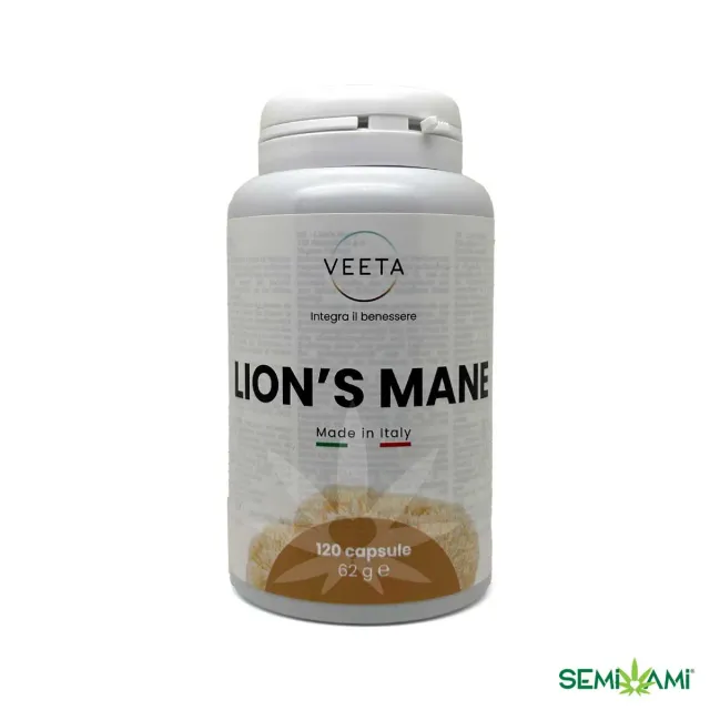 Semi Ami Lion's Mane Hericium integratore 120 compresse focus