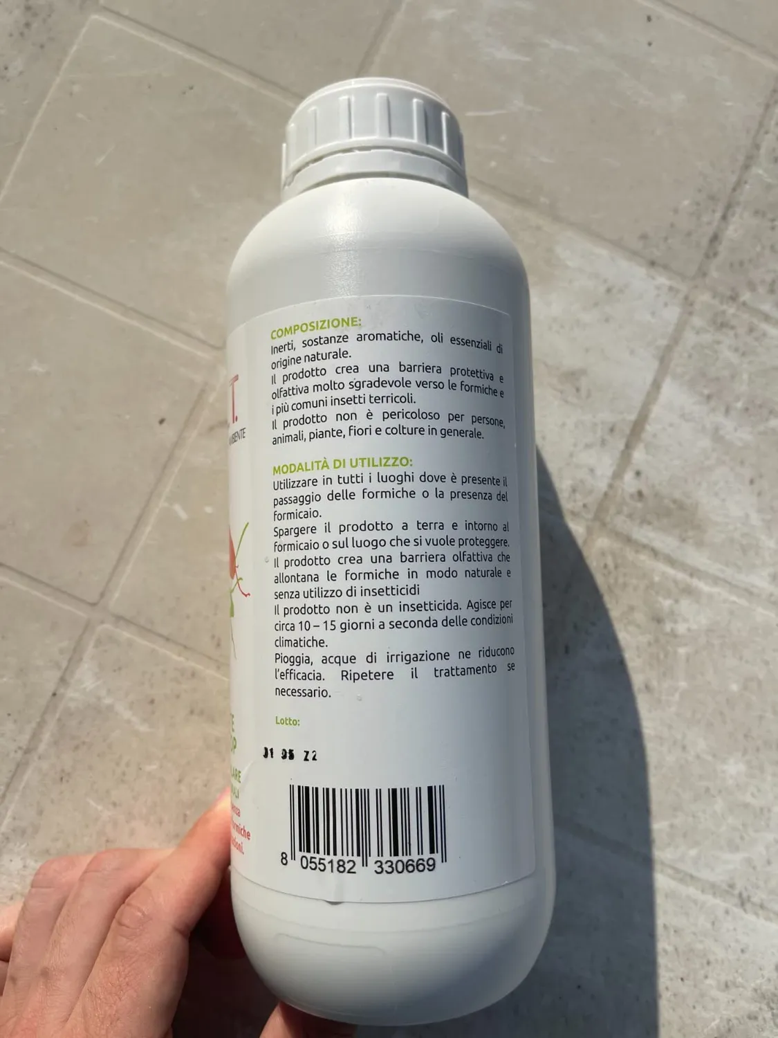 BIOALT Formiche disabituante granulare 1 kg naturali