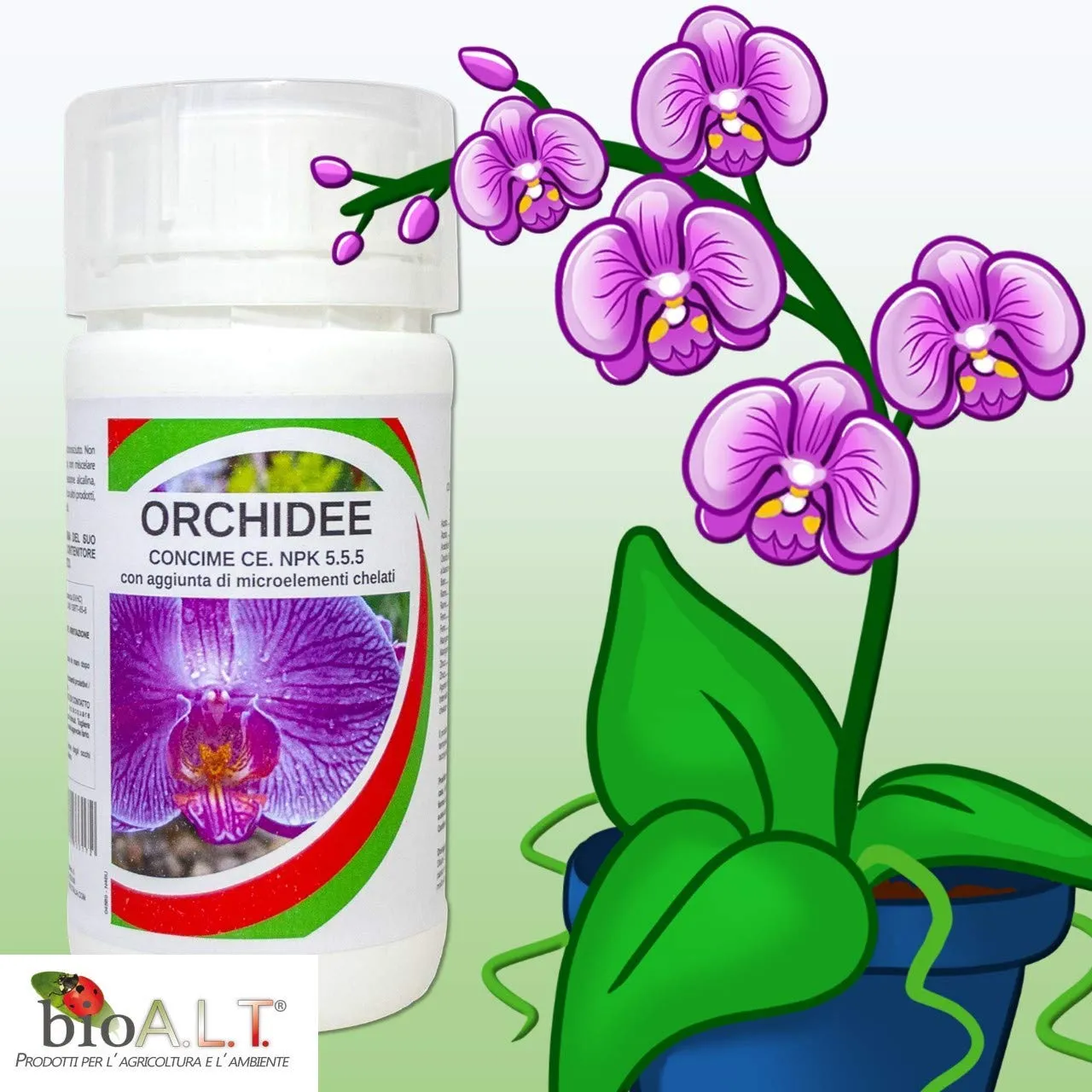 BIOALT Orchidee concime liquido 1 litro fioritura ricca