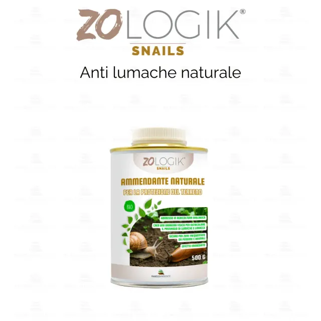 ZoLogik Snails barriera lumache 500 g zeolite naturale