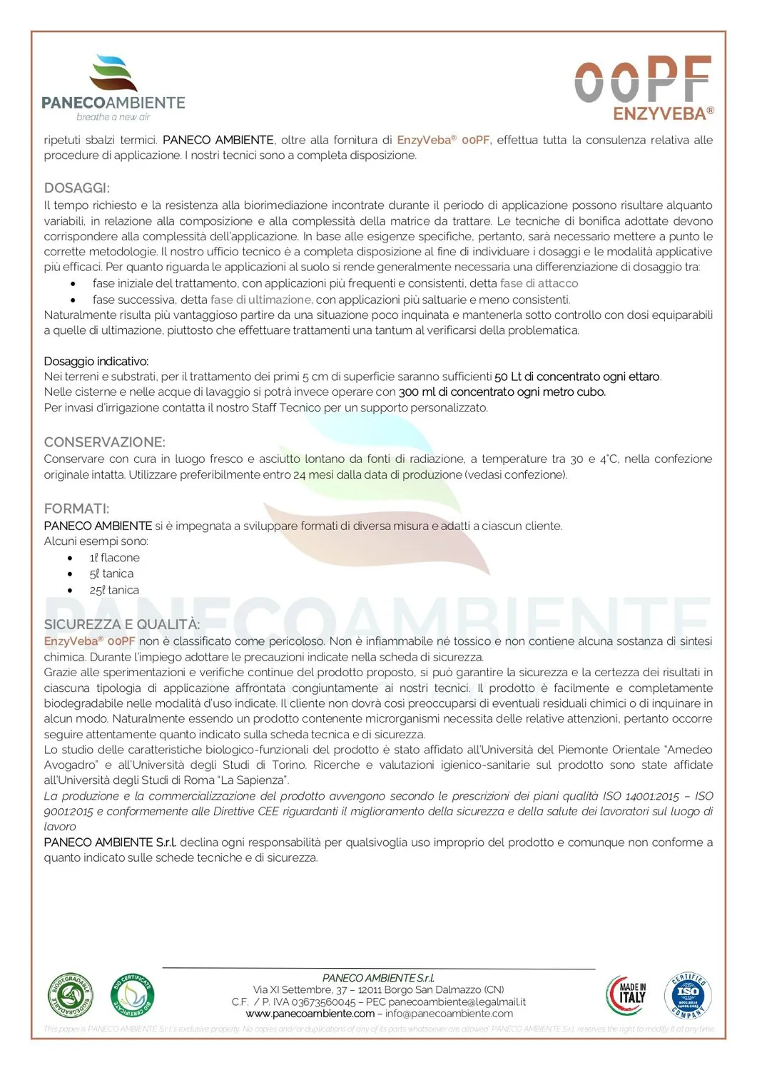 ZoLogik EnzyVeba 00PF biorimediatore concentrato naturale