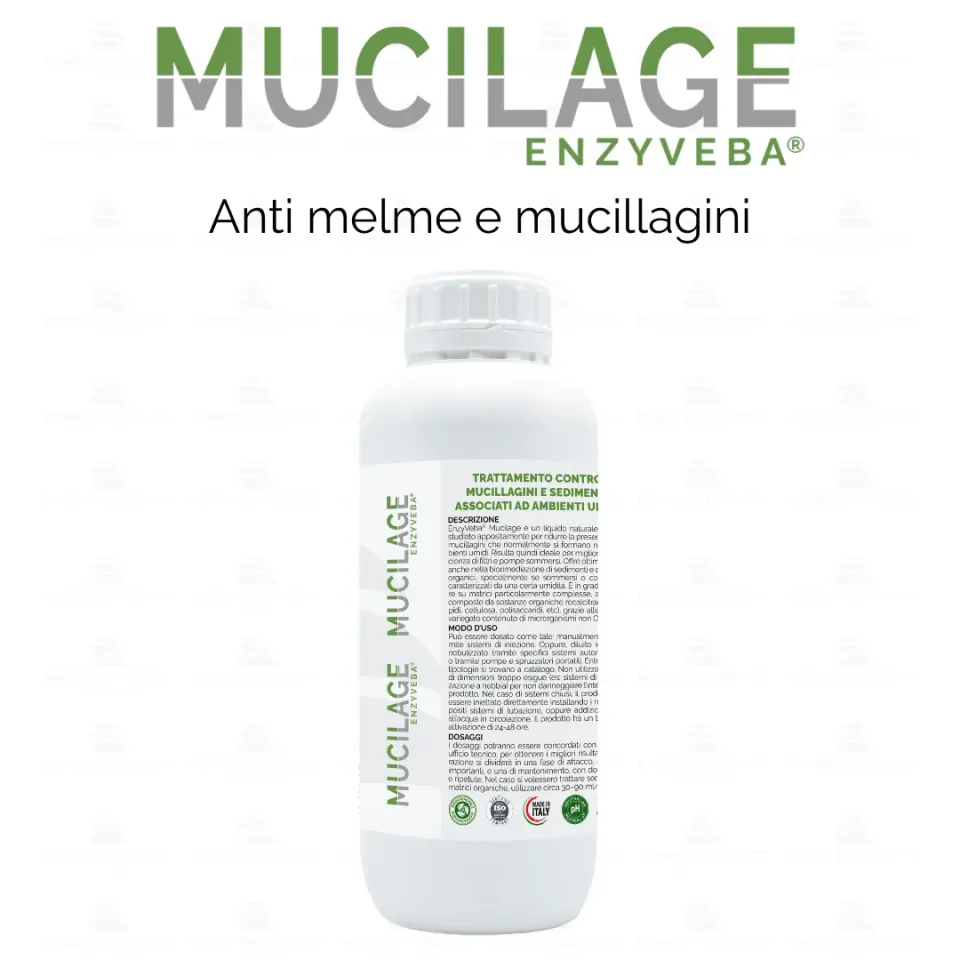 ZoLogik EnzyVeba Mucilage liquido concentrato 1L naturale