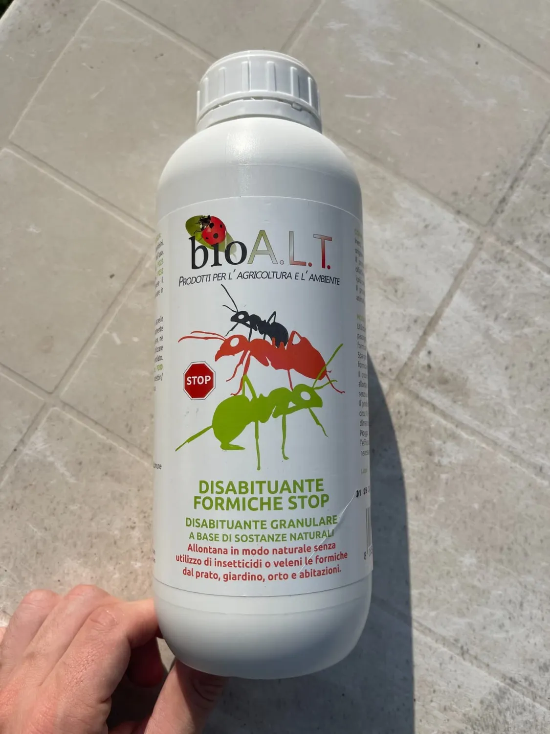 BIOALT Formiche disabituante granulare 1 kg naturali