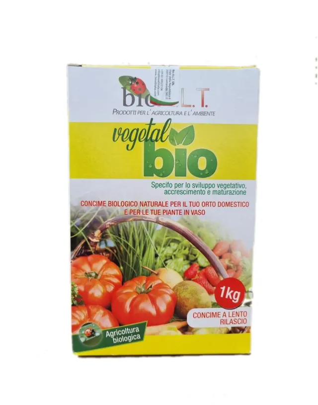 BIOALT VegetalBio concime granulare 1 kg rilascio lento